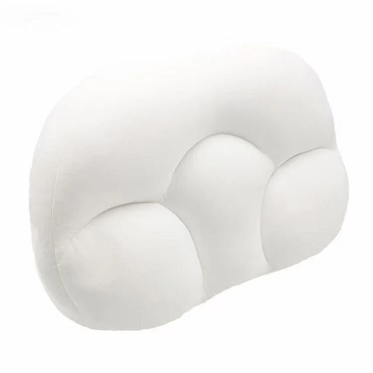 Supportive orthopedic pillow with micro-sphere foam technology, designed for optimal head and neck alignment