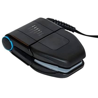 Portable mini electric travel iron hand-held design with power cord