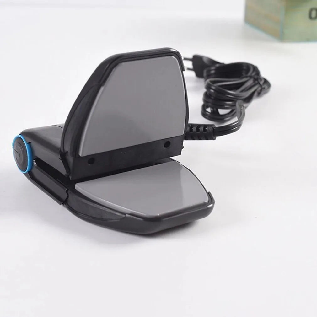 Portable mini electric travel iron hand-held design with power cord