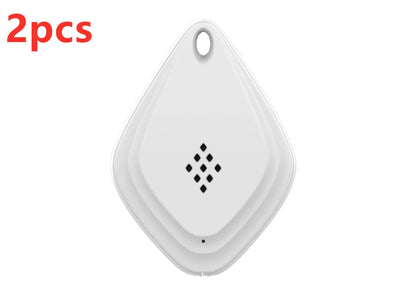 USB Rechargeable Ultrasonic Mosquito Repeller with hook for outdoor hanging