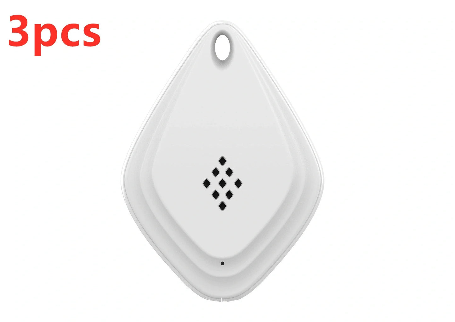USB Rechargeable Ultrasonic Mosquito Repeller with hook for outdoor hanging