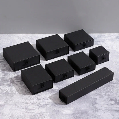 Drawer-style jewellery storage box with pull-out trays for organised accessory storage