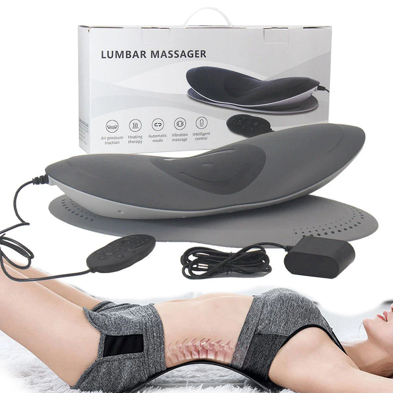Homeenjoy UK Premium Lumbar Support Massage Device - Relieve Back Pain and Fatigue