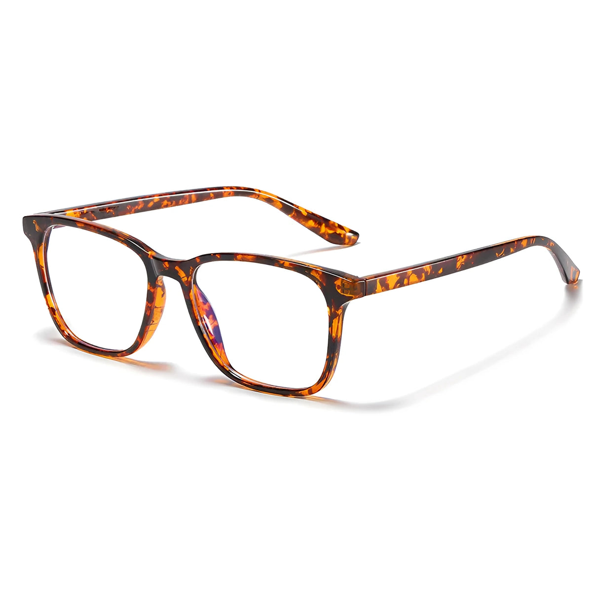 Anti-blue light retro TR90 full frame glasses, model 6919, unisex, 54mm width, 140mm temple