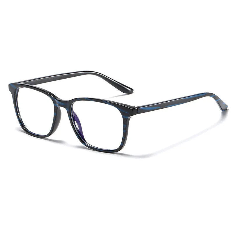 Anti-blue light retro TR90 full frame glasses, model 6919, unisex, 54mm width, 140mm temple