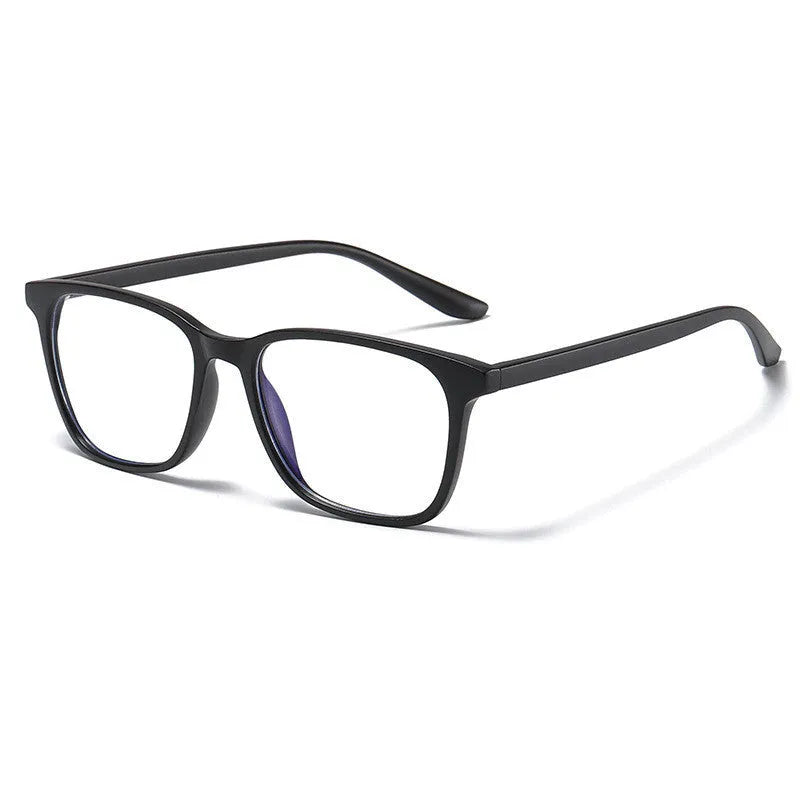 Anti-blue light retro TR90 full frame glasses, model 6919, unisex, 54mm width, 140mm temple
