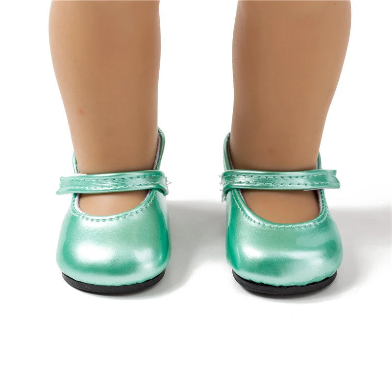 American Girl Doll Shoes in various colours made from durable PU leather