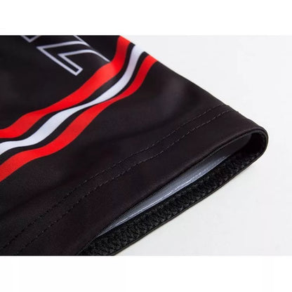 Men's quick dry cycling shorts with silicone padding for enhanced comfort