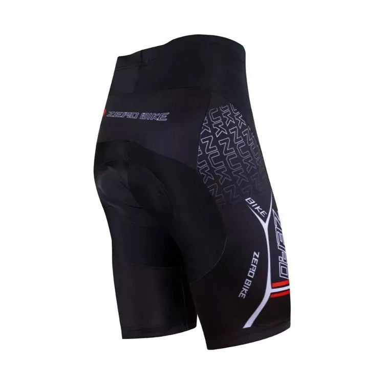 Men's quick dry cycling shorts with silicone padding for enhanced comfort