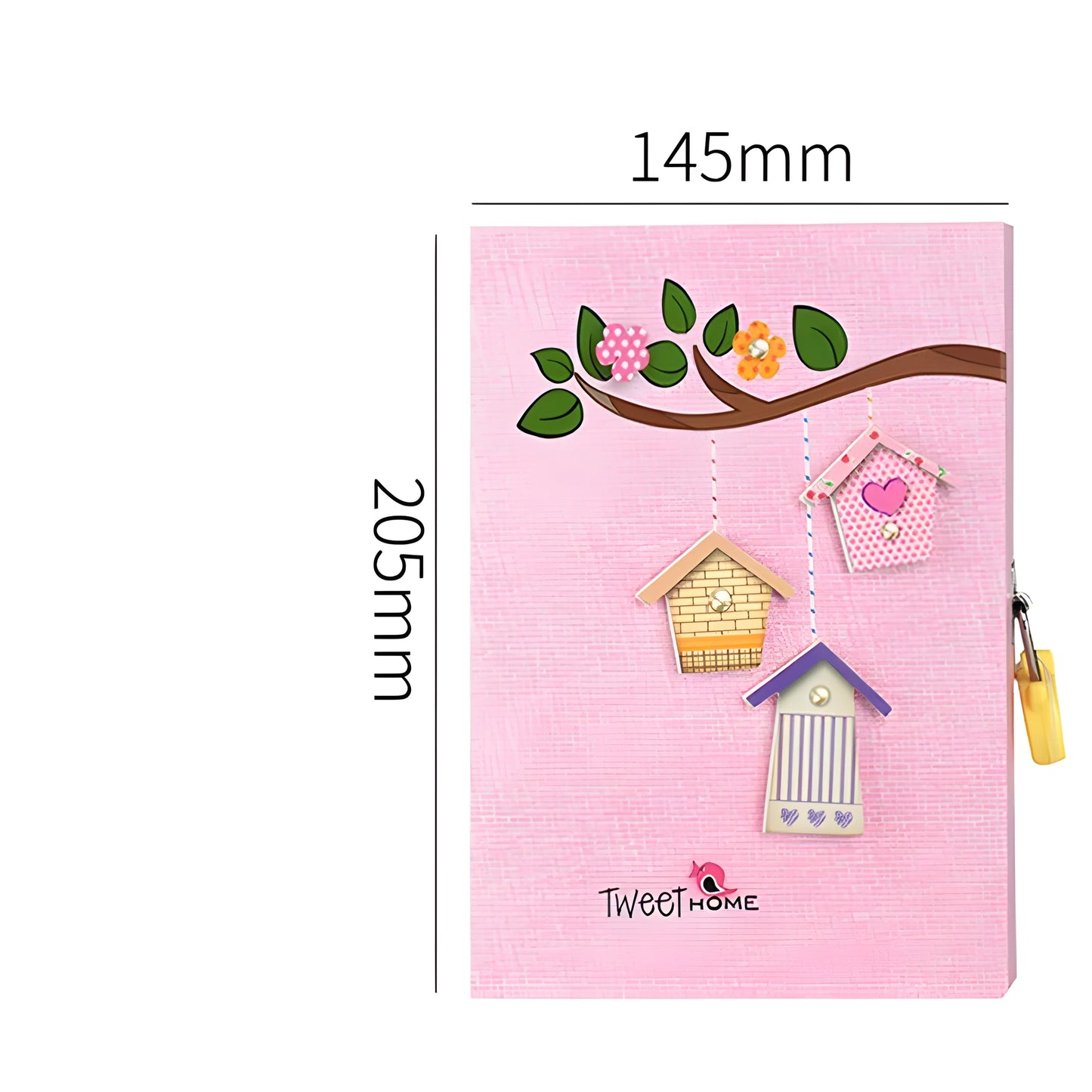 Children's code lock diary book in box with 32K size and four colour options