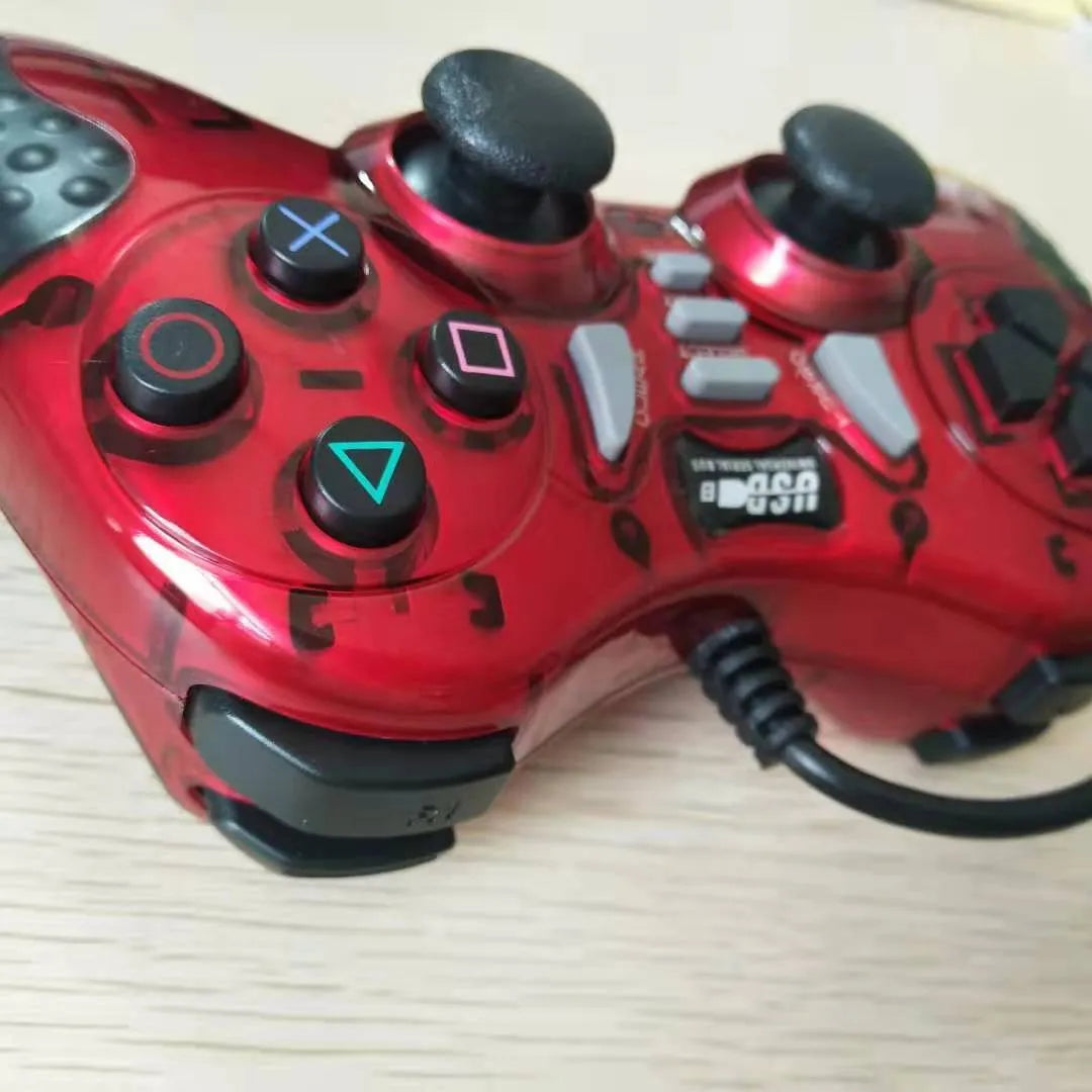 Red universal USB gamepad for PC, Android, XBOX360, PS3 and set-top boxes