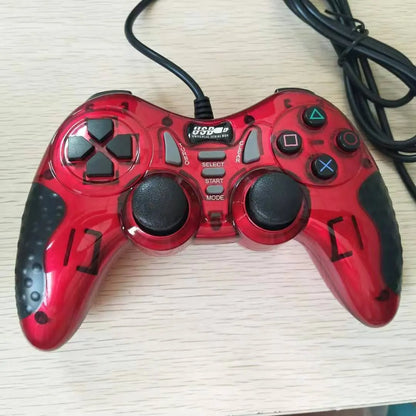 Red universal USB gamepad for PC, Android, XBOX360, PS3 and set-top boxes