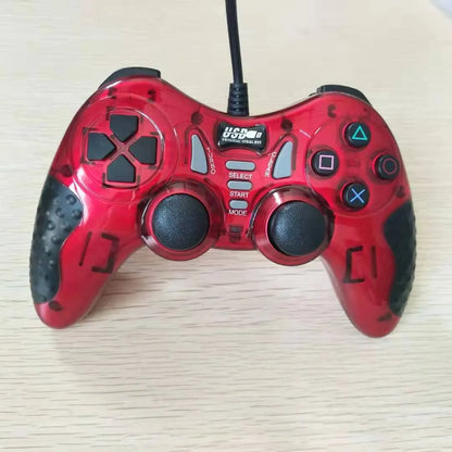 Red universal USB gamepad for PC, Android, XBOX360, PS3 and set-top boxes