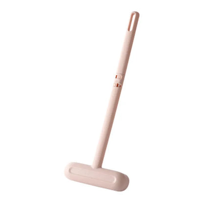 Long white plastic window cleaning brush with a double-sided wipe head on a 52cm handle.