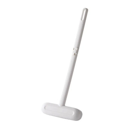 Long white plastic window cleaning brush with a double-sided wipe head on a 52cm handle.