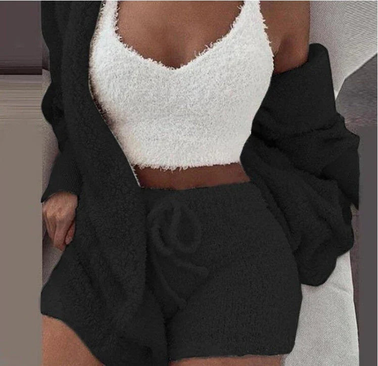 Cozy and stylish women's lounge pajama set in various colors and sizes