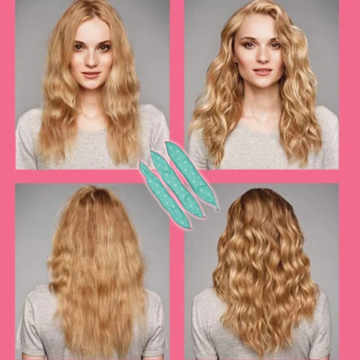 Soft, protective Hair Curler Sponge in various colours for effortless, salon-quality curls