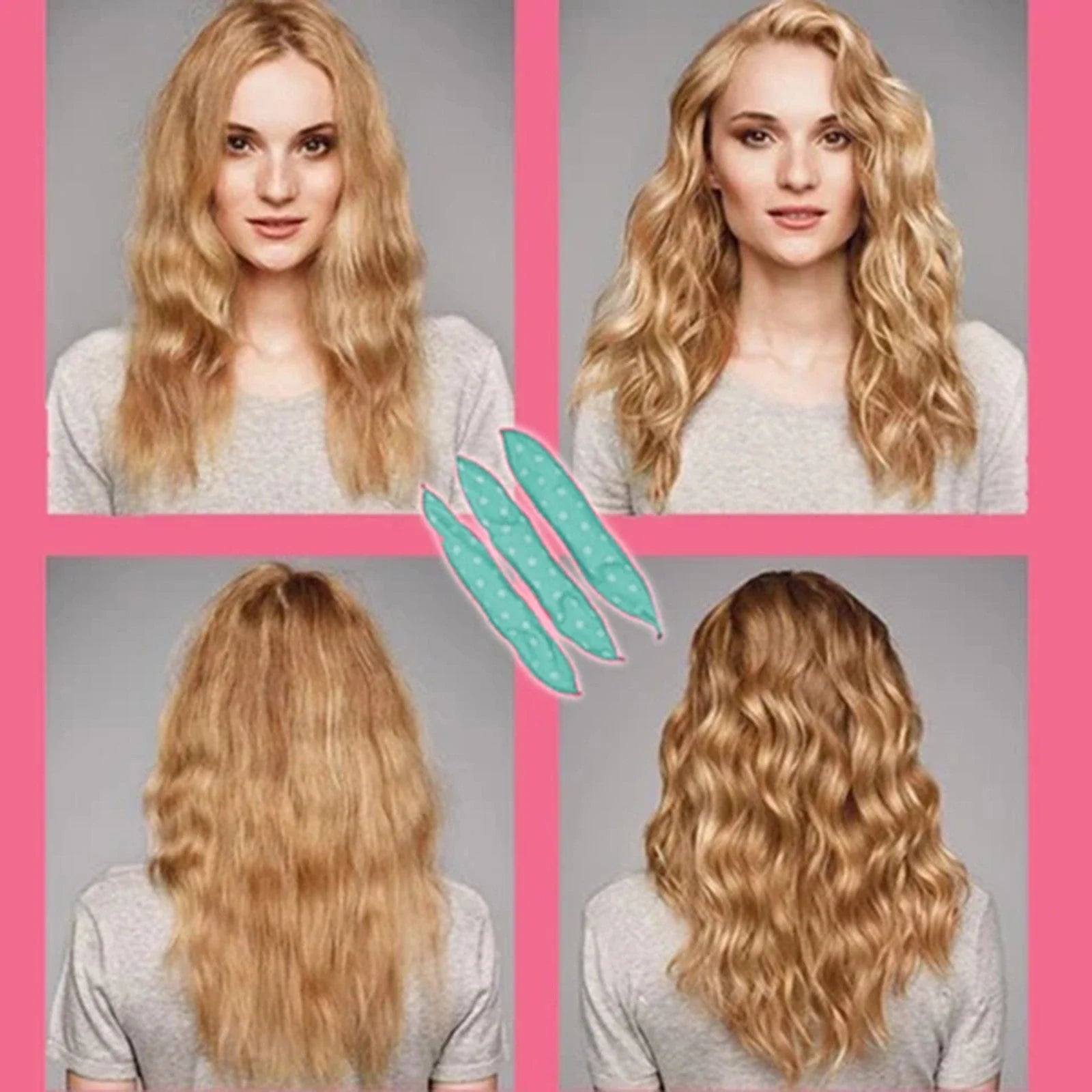 Soft, protective Hair Curler Sponge in various colours for effortless, salon-quality curls