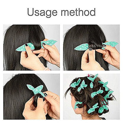 Soft, protective Hair Curler Sponge in various colours for effortless, salon-quality curls