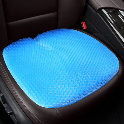 Breathable Honeycomb Seat Cushion Car Gel with TPE material for enhanced comfort and support