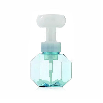 Flower foam bottle with non-woven fabric covering in pink, green, blue, and yellow colour options