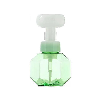 Flower foam bottle with non-woven fabric covering in pink, green, blue, and yellow colour options