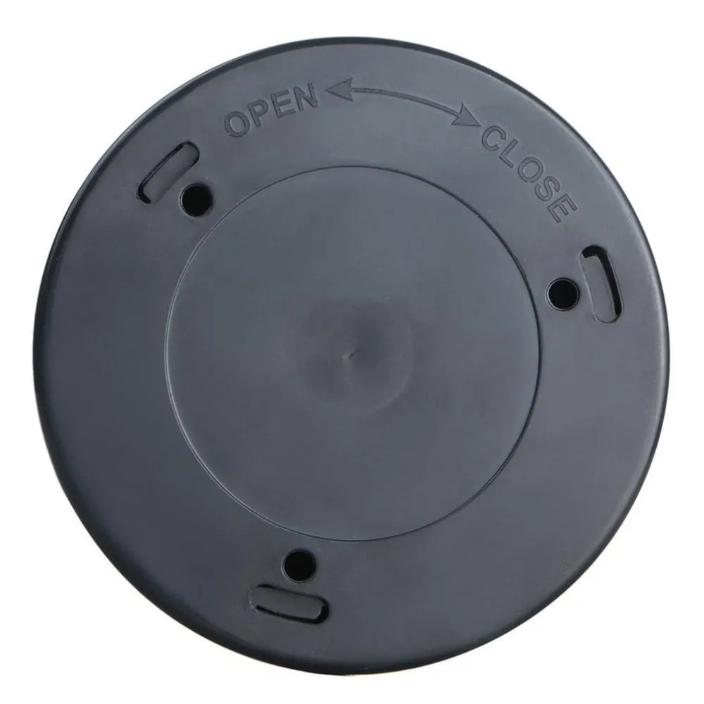 Silver square wireless motion sensor night light on a wall, 80mm wide, showing LED illumination.