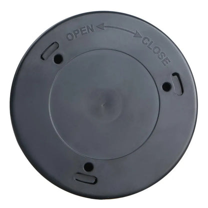 Silver square wireless motion sensor night light on a wall, 80mm wide, showing LED illumination.