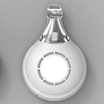 Ultrasonic pest repellent device with bright, multicolored safety lights for use around the home and with pets