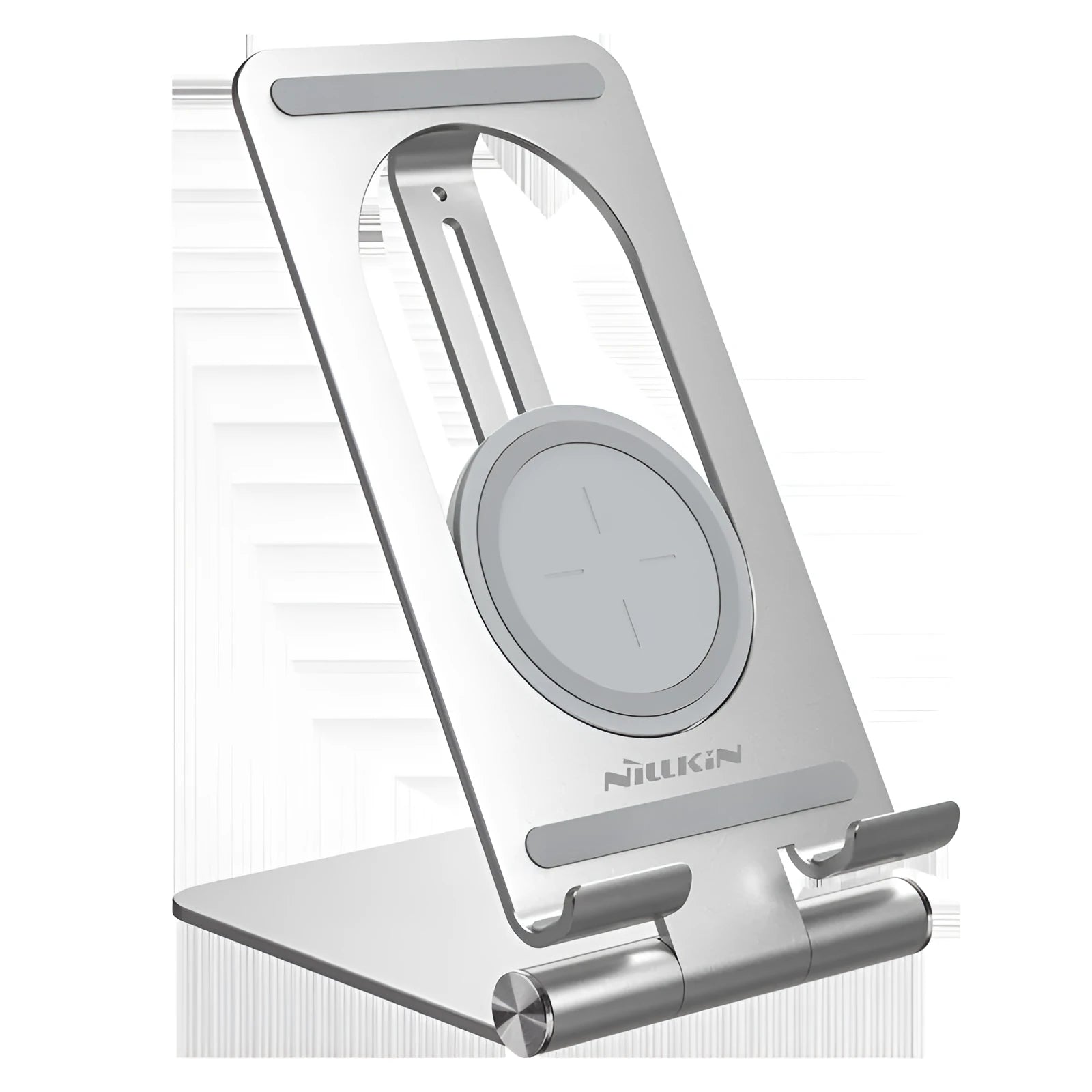 Nillkin wireless charging receiver patch with foldable stand for iPhone and Android phones