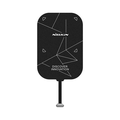 Nillkin wireless charging receiver patch with foldable stand for iPhone and Android phones