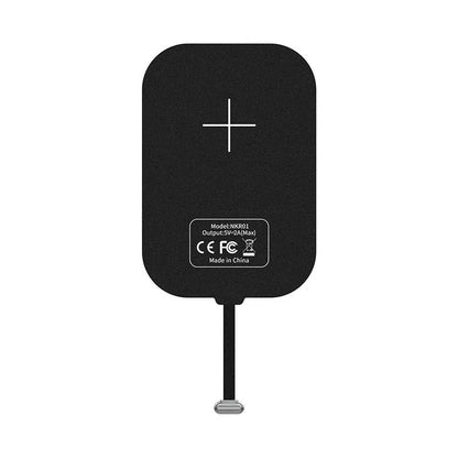 Nillkin wireless charging receiver patch with foldable stand for iPhone and Android phones
