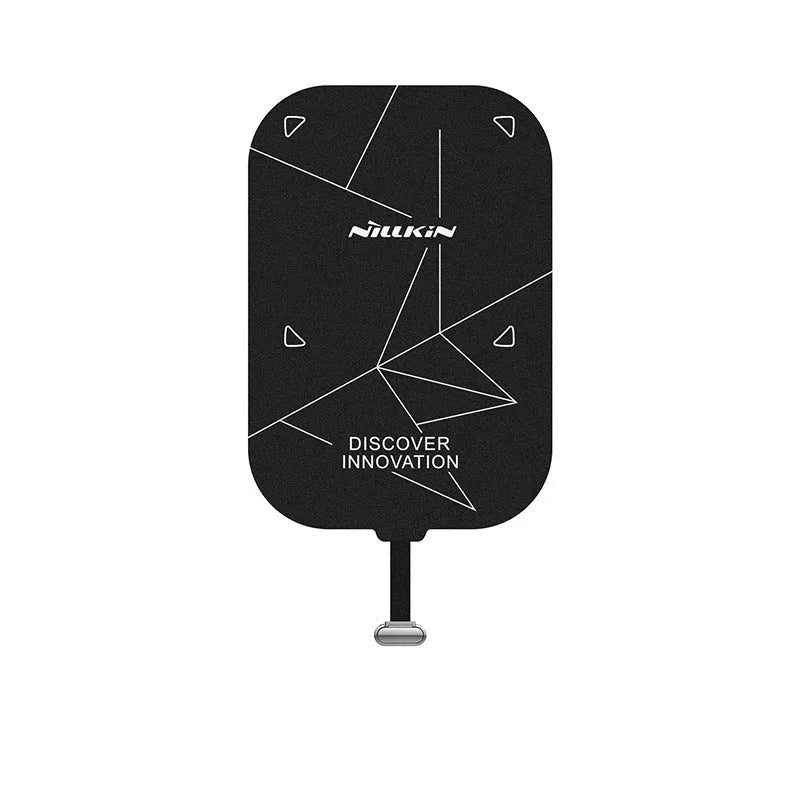 Nillkin wireless charging receiver patch with foldable stand for iPhone and Android phones