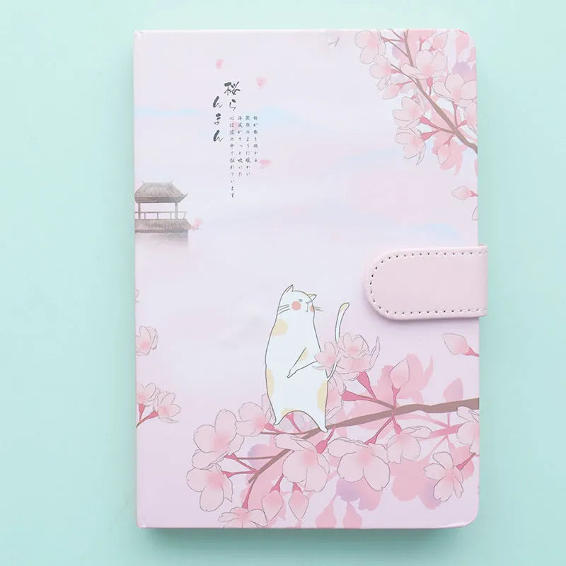 Girl Heart Simple Ins Wind Hand Book decorative notebook with net celebrity design, 12.8x18.5cm size