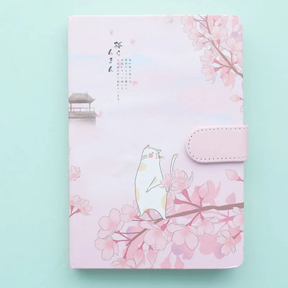Girl Heart Simple Ins Wind Hand Book decorative notebook with net celebrity design, 12.8x18.5cm size