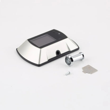 Wireless digital peephole monitor with indoor LCD screen and outdoor camera for door security