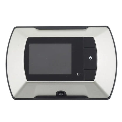 Wireless digital peephole monitor with indoor LCD screen and outdoor camera for door security