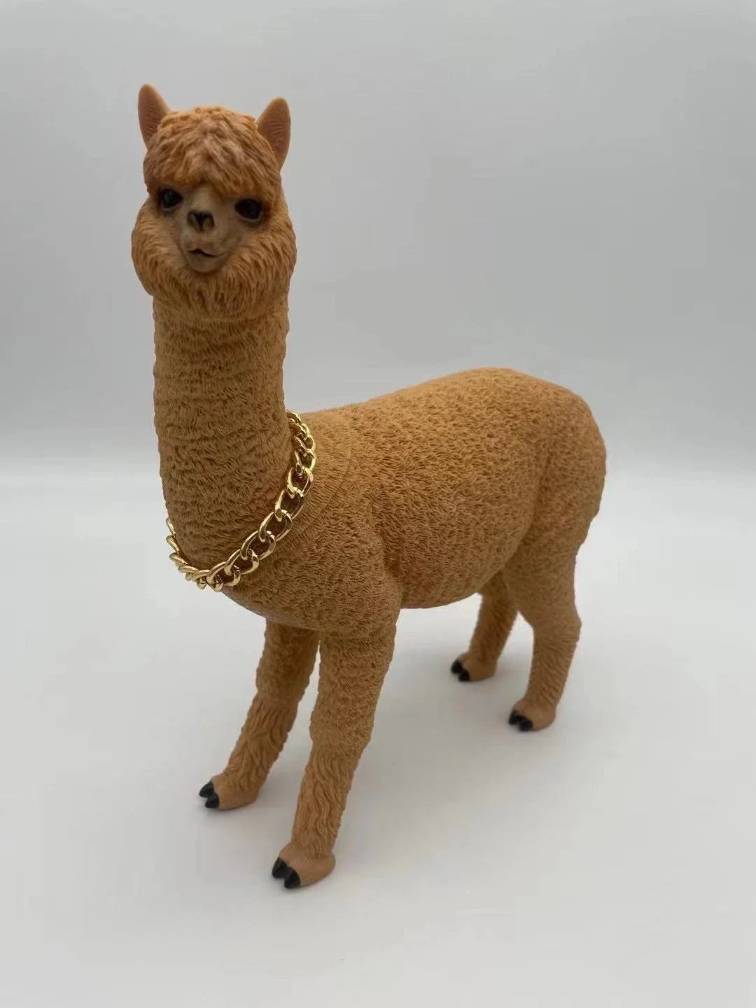 Portable Bluetooth Speaker with Alpaca Design, FM Radio, and Subwoofer for Music Streaming and Entertainment