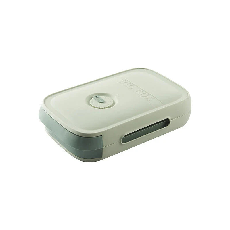 Drawer Type Refrigerator Egg Storage Box with Overlapping Compartments and Breathable Mesh Design