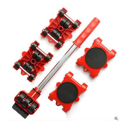 13-piece plastic heavy object mover set, 340mm tools for lifting boxes and furniture securely, 700g weight