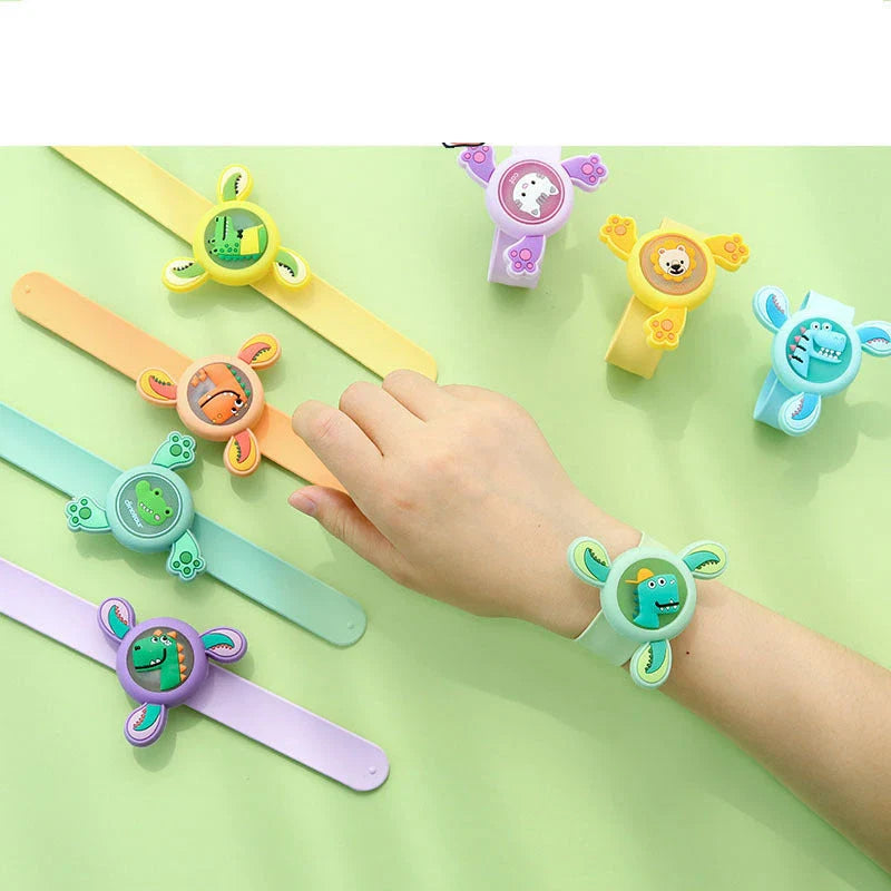 Ultra-Bright Mosquito Repellent Bracelet for Kids - Safe, Waterproof Protection with Color-Changing Lights