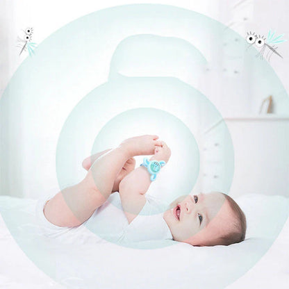Ultra-Bright Mosquito Repellent Bracelet for Kids - Safe, Waterproof Protection with Color-Changing Lights