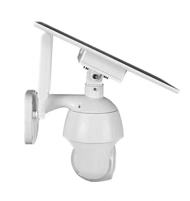 Solar-powered 4G security camera with 1080P resolution and PTZ capabilities
