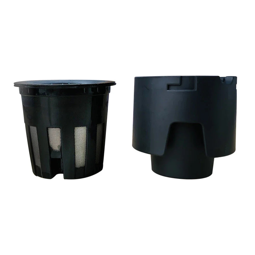 Portable espresso machine with one-touch operation, compatible with coffee capsules and ground beans, for brewing cafe-quality coffee anytime, anywhere.