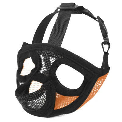 Hoopet Breathable Dog Muzzle for French Bulldogs and Flat-Faced Breeds in Adjustable Sizes and Styles
