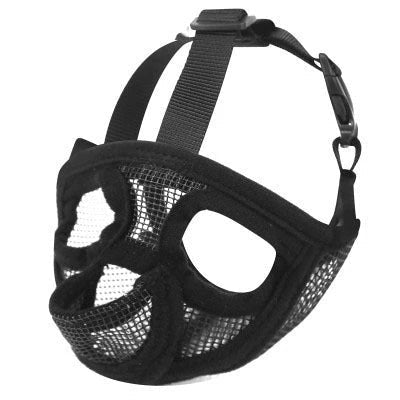 Hoopet Breathable Dog Muzzle for French Bulldogs and Flat-Faced Breeds in Adjustable Sizes and Styles
