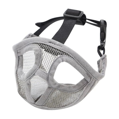 Hoopet Breathable Dog Muzzle for French Bulldogs and Flat-Faced Breeds in Adjustable Sizes and Styles