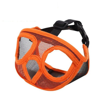 Hoopet Breathable Dog Muzzle for French Bulldogs and Flat-Faced Breeds in Adjustable Sizes and Styles