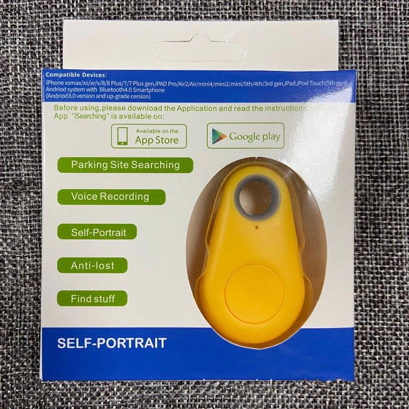 Compact Bluetooth-enabled anti-lost tracking device for keys, wallets, and other everyday essentials