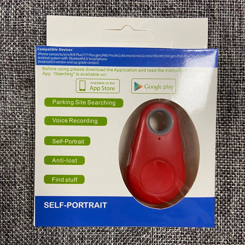 Compact Bluetooth-enabled anti-lost tracking device for keys, wallets, and other everyday essentials